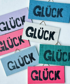 Linoldruck *GLÜCK* XXS
