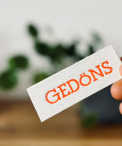 Letterpress *GEDÖNS* auf Buchdeckel