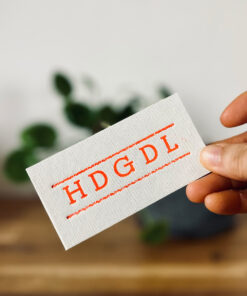 Letterpress *H D G D L*